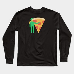 pizza friend Long Sleeve T-Shirt